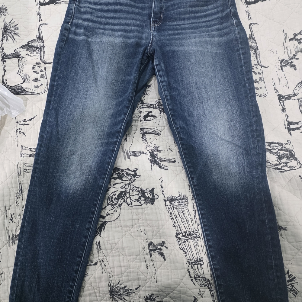 Buckle Black Ankle Skinny Jeans - Picture 2 of 4